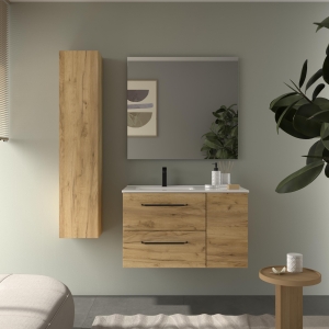 SALGAR MORAI Mueble de baño suspendido 90+puerta Lavabo Constanza