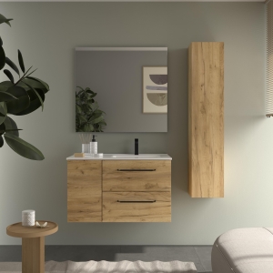 SALGAR MORAI Mueble de baño suspendido 90+puerta Lavabo Constanza - Imagen 4