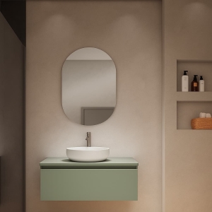 Mueble de baño suspendido Box 1C de 40 TOP de Visobath - Imagen 3