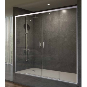 SBX_Imex Mampara de ducha frontal corredera Stylo 2F + 2C como
