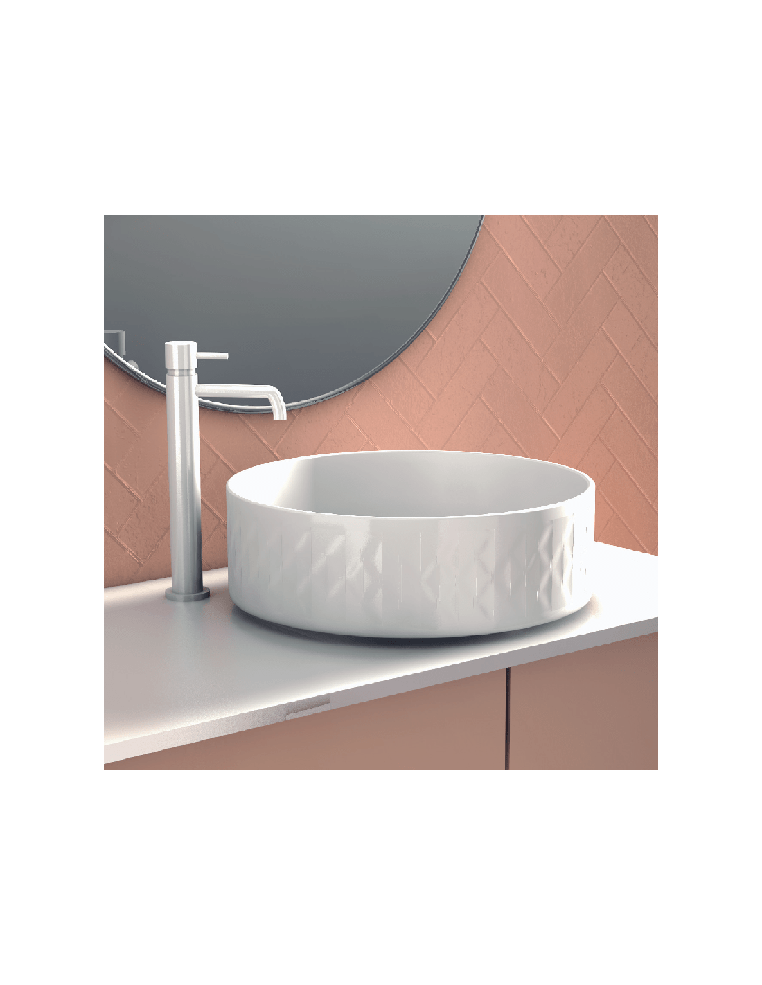 lavabo-de-ceramica-sobre-encimera-agnes-blanco-brillo-sin-rebosadero-o65 Lavabo de cerámica sobre encimera Agnes Blanco Brillo Sin Rebosadero ø65