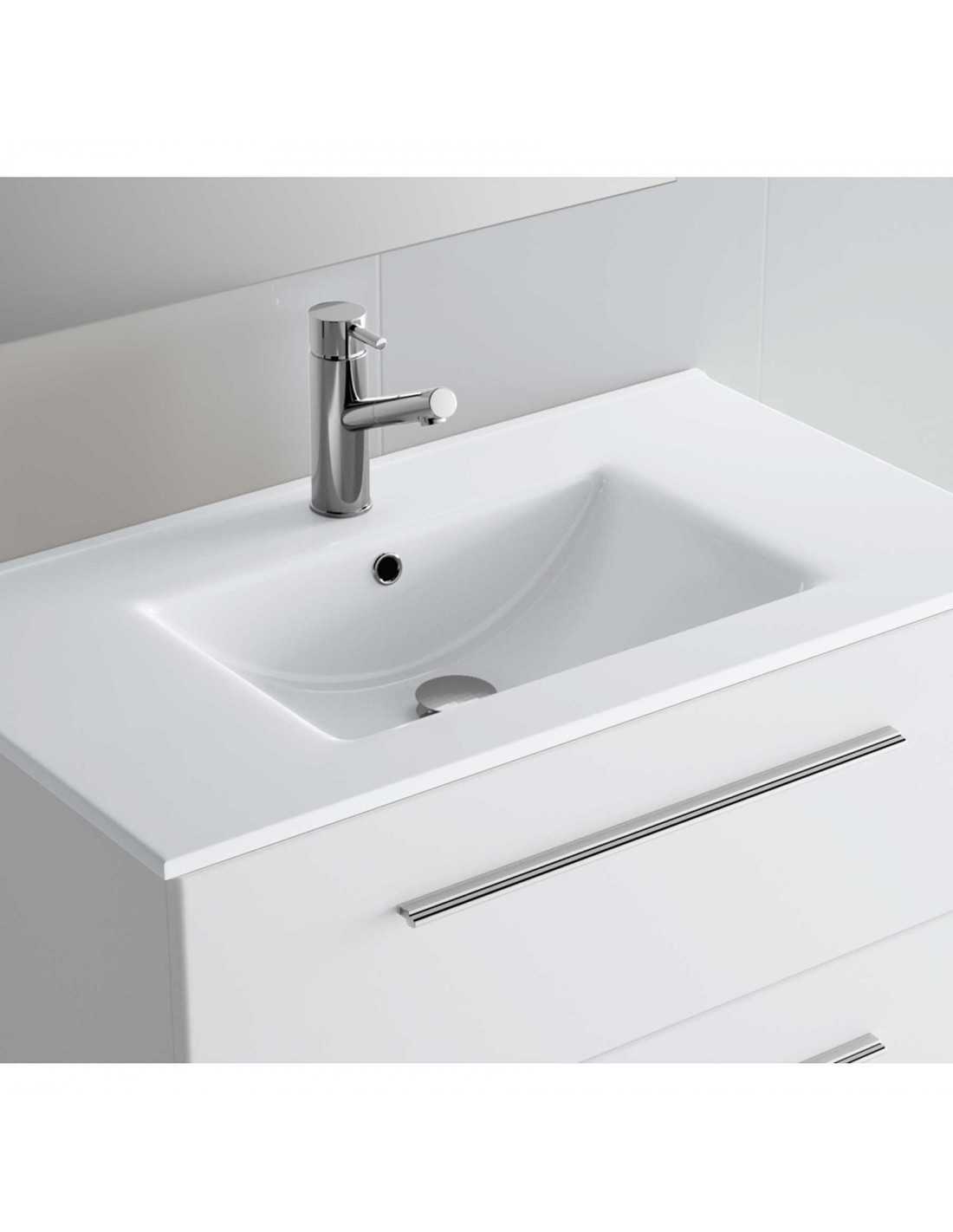 lavabo-encastrado-seno-centrado-de-ceramica- Lavabo encastrado SENO CENTRADO de cerámica