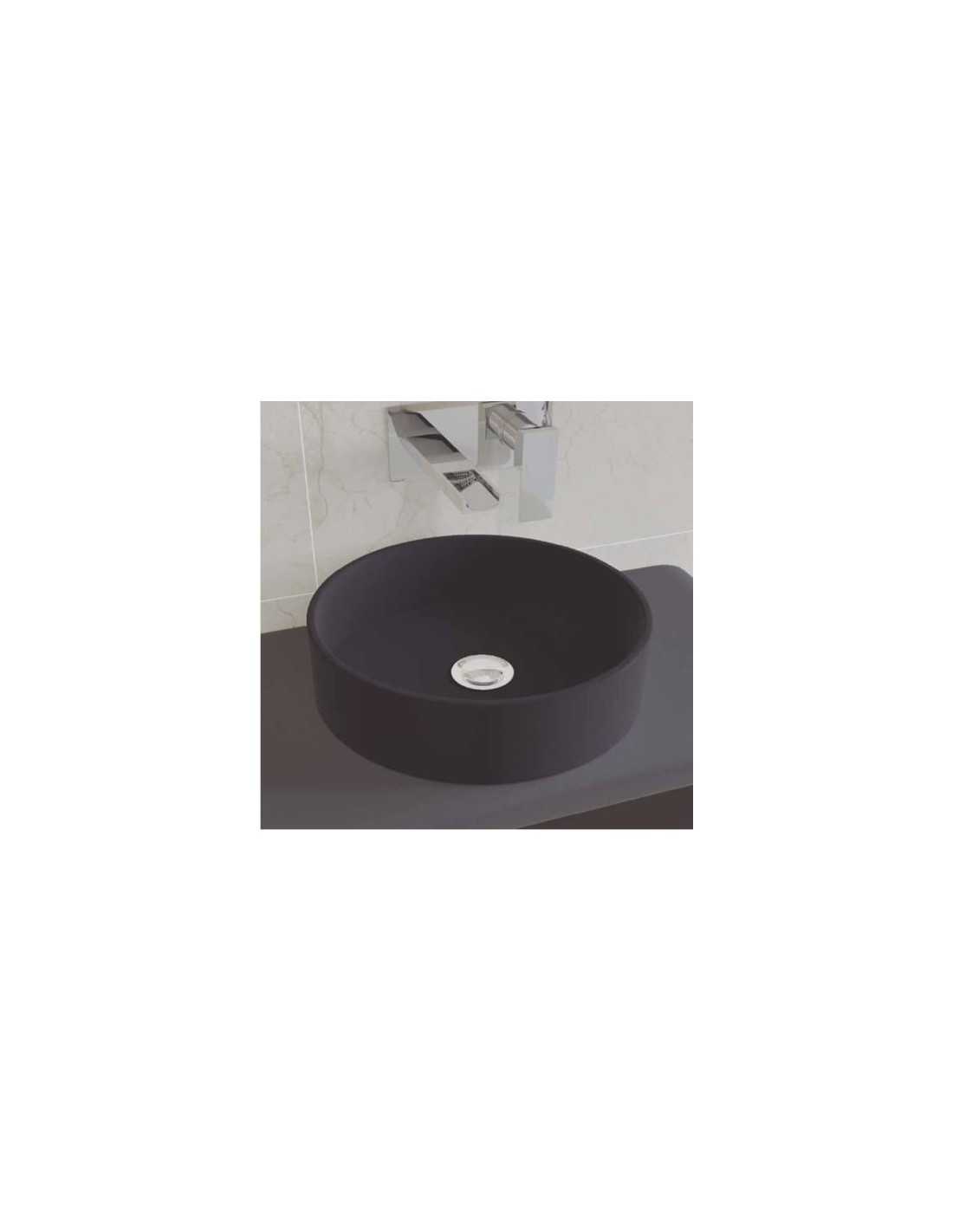 lavabo-sobre-encimera-355o-extra-fino-de-ceramica-negro-mate-osiris Lavabo sobre encimera 35.5ø EXTRA-FINO de cerámica Negro mate Osiris