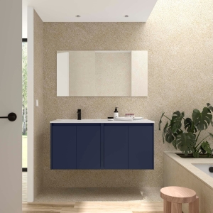 Mueble baño suspendido Noja 4P de Salgar 120 Lavabo Desplazado - Imagen 8