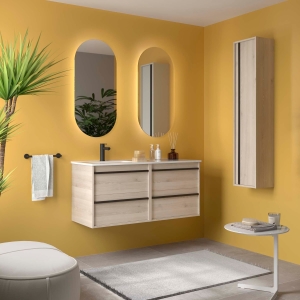 Mueble baño suspendido ATTILA de Salgar 120 Desplazado - Imagen 8