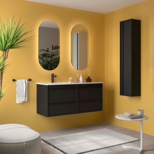 Mueble baño suspendido ATTILA de Salgar 120 Desplazado - Imagen 6