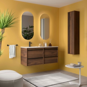 Mueble baño suspendido ATTILA de Salgar 120 Desplazado - Imagen 10