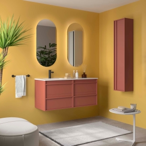 Mueble baño suspendido ATTILA de Salgar 120 Desplazado - Imagen 2