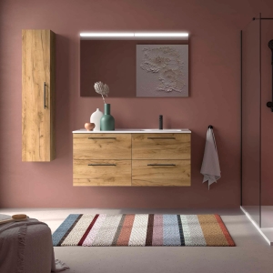 Mueble baño suspendido Silane de Salgar 120 Desplazado - Imagen 3
