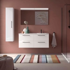 Mueble baño suspendido Silane de Salgar 120 Desplazado - Imagen 6