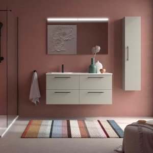 Mueble baño suspendido Silane de Salgar 120 Desplazado