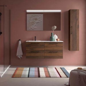 Mueble baño suspendido Silane de Salgar 120 Desplazado - Imagen 4