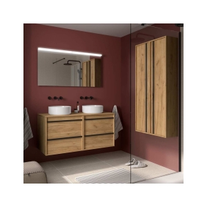 Mueble baño suspendido ATTILA de Salgar 120 TOP