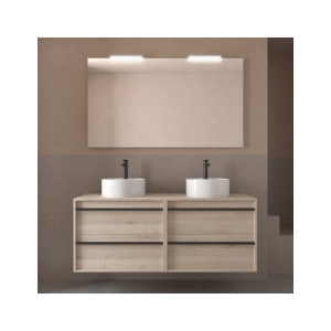 Mueble baño suspendido ATTILA de Salgar 140 TOP