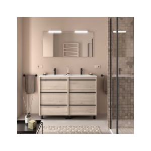 Mueble baño suspendido ATTILA 3C de Salgar 120