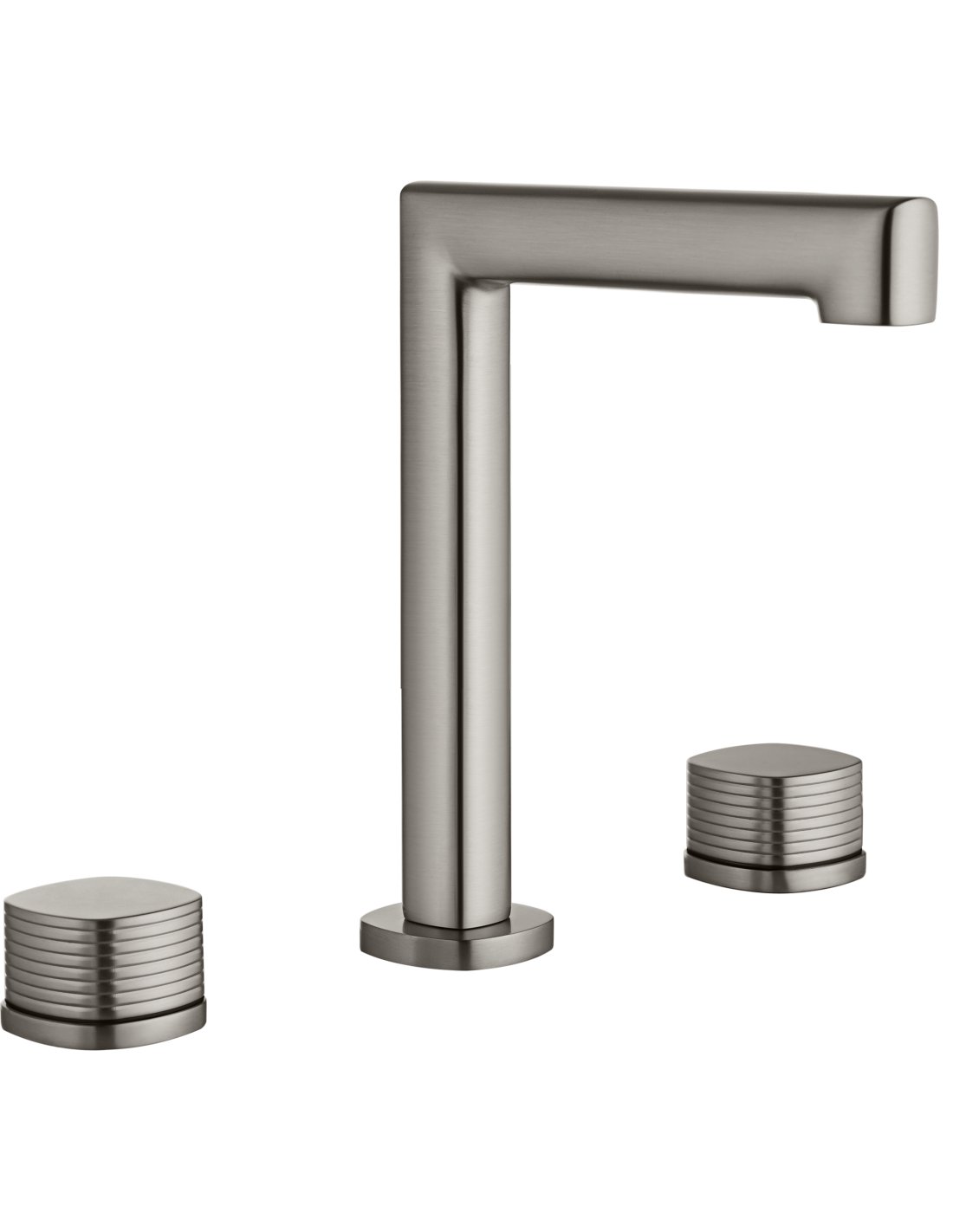 LAVABO BIMANDO SOBRENCIMERA CAÑO BAJO FIRENZE NÍQUEL CEPILLADO BBF065/NQ LAVABO BIMANDO SOBRENCIMERA CAÑO BAJO FIRENZE NÍQUEL CEPILLADO BBF065/NQ - Imagen 1