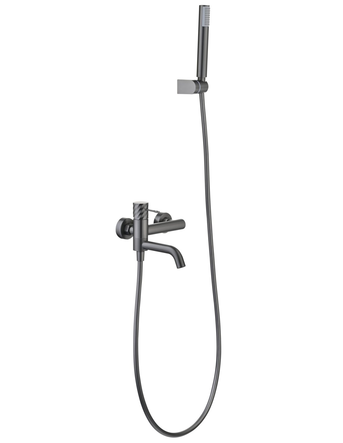 KIT BAÑO/DUCHA MONOMANDO BLESS BLACK GUN METAL BDB063-4BGM KIT BAÑO/DUCHA MONOMANDO BLESS BLACK GUN METAL BDB063-4BGM - Imagen 1