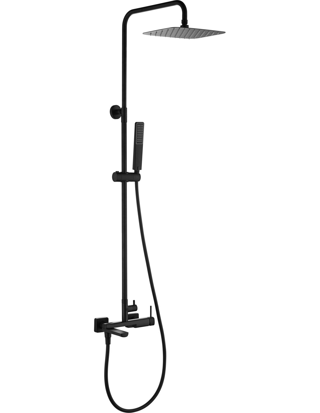 CONJUNTO BAÑERA MONOMANDO FIRENZE NEGRO MATE BDF065-B/NG CONJUNTO BAÑERA MONOMANDO FIRENZE NEGRO MATE BDF065-B/NG - Imagen 1