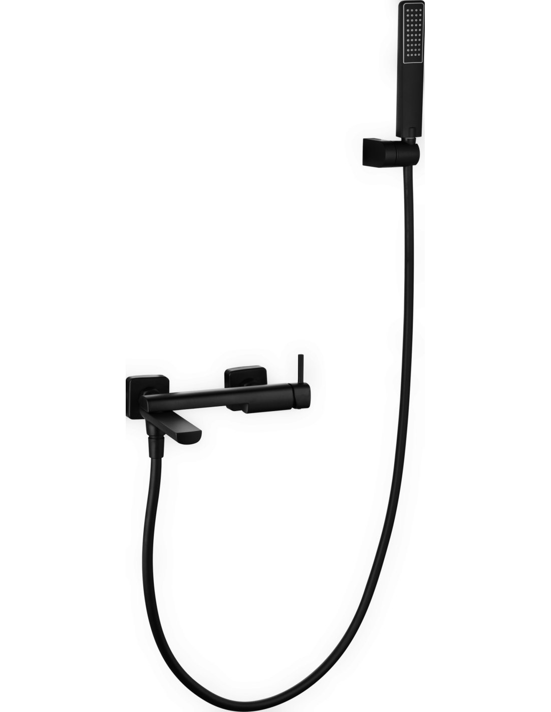 KIT BAÑO/DUCHA MONOMANDO TOSCANA NEGRO MATE BDT064-4NG KIT BAÑO/DUCHA MONOMANDO TOSCANA NEGRO MATE BDT064-4NG - Imagen 1