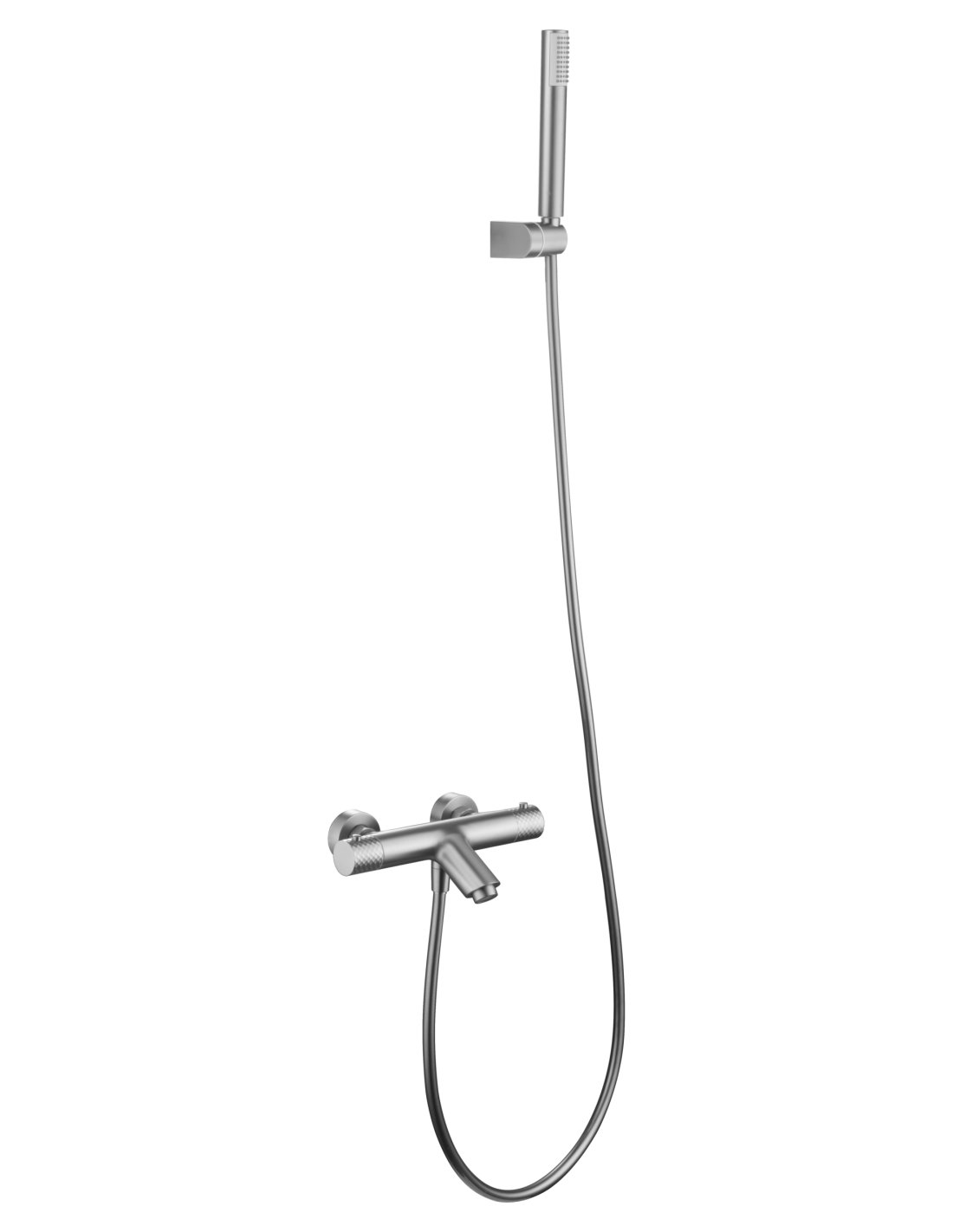 KIT BAÑO/DUCHA TERMOSTÁTICO GENOVA NÍQUEL CEPILLADO BTG053-4NQ KIT BAÑO/DUCHA TERMOSTÁTICO GENOVA NÍQUEL CEPILLADO BTG053-4NQ - Imagen 1