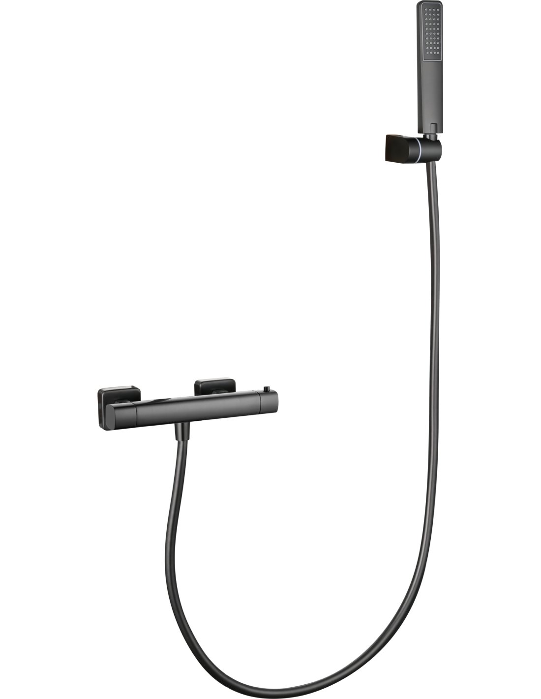 KIT DUCHA TERMOSTÁTICO TOSCANA BLACK GUN METAL BTT064-5BGM KIT DUCHA TERMOSTÁTICO TOSCANA BLACK GUN METAL BTT064-5BGM - Imagen 1