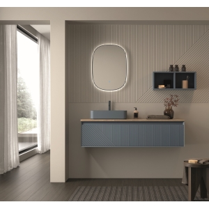 Mueble baño suspendido NOVUS TOP 1 Cajon  1 Hueco de Avila dos 60-80-100-120 (copia)