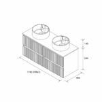 SALGAR KIRA Mueble de baño suspendido 120 Lavabo Lisboa 2 pozas - Imagen 7