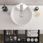 SALGAR KIRA Mueble de baño suspendido 140 Lavabo Lisboa 2 pozas - Imagen 6