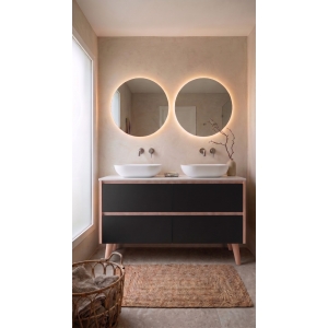 Mueble baño suspendido Aura TOP 2 o 4 Cajones con patas 60-80-100-120-140-160-180-200-240