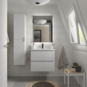 SALGAR KIRA Mueble de baño suspendido 60-70-80-100 Lavabo Constanza - Imagen 4