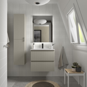 SALGAR KIRA Mueble de baño suspendido 60-70-80-100 Lavabo Constanza - Imagen 2
