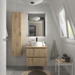 SALGAR KIRA Mueble de baño suspendido 60-70-80-100 Lavabo Lisboa - Imagen 4