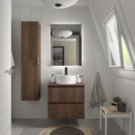 SALGAR KIRA Mueble de baño suspendido 60-70-80-100 Lavabo Lisboa - Imagen 5
