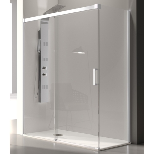 Mampara Frontal KASSANDRA GLASÉ GS102 Blanco