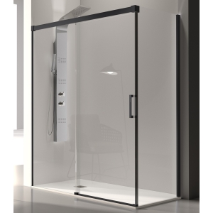 Mampara Frontal KASSANDRA GLASÉ GS102 Negro Mate