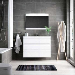 Mueble baño suspendido Natalia 3 cajones de Avila dos 60-80-100-120 - Imagen 2