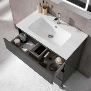 Pack oferta mueble de baño con patas Granada 2C Suelo Lacado de Visobath - Imagen 5
