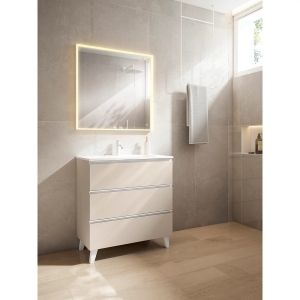 Mueble de baño con patas Granada 3C Suelo Lacado de Visobath - Imagen 5