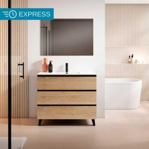 Mueble de baño con patas Granada 3C Suelo Laminado de Visobath - Imagen 5