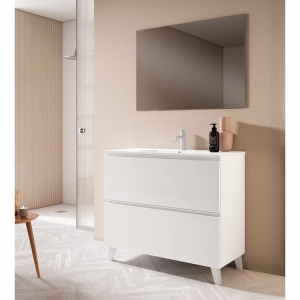 Mueble de baño con patas Granada 2C Suelo Lacado de Visobath - Imagen 4
