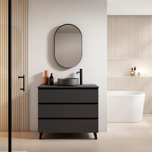 Mueble de baño con patas Granada 3C Suelo TOP Lacado de Visobath