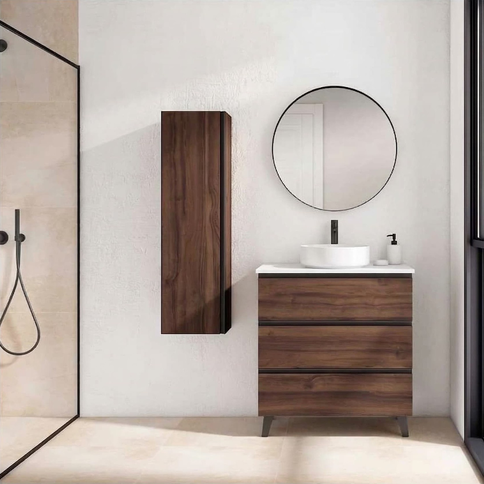 Granada producto-top-3c-lam 293650 Mueble de baño con patas Granada 3C Suelo TOP Laminado de Visobath