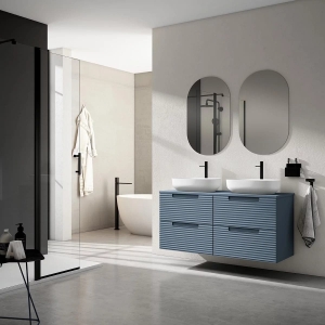 Mueble baño suspendido Kyoto Lacado de Visobath 60-80-100-120 TOP - Imagen 3