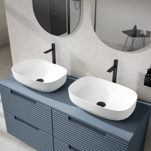 Mueble baño suspendido Kyoto Lacado de Visobath 60-80-100-120 TOP - Imagen 5