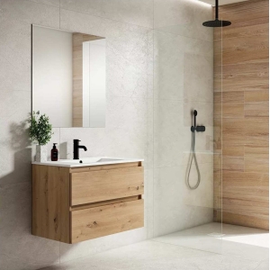 Pack mueble de baño suspendido Nido 2C de Visobath - Imagen 2