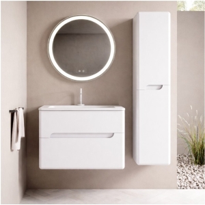 Pack de Mueble baño suspendido Onda de Visobath 2 Cajones 60-80-100-120